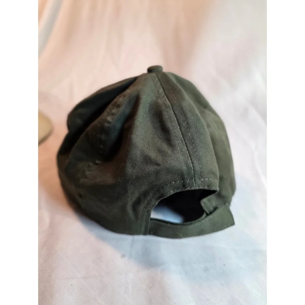 Boy Scouts of America BSA Uniform Hat Olive Green Adjustable Baseball Cap Kids